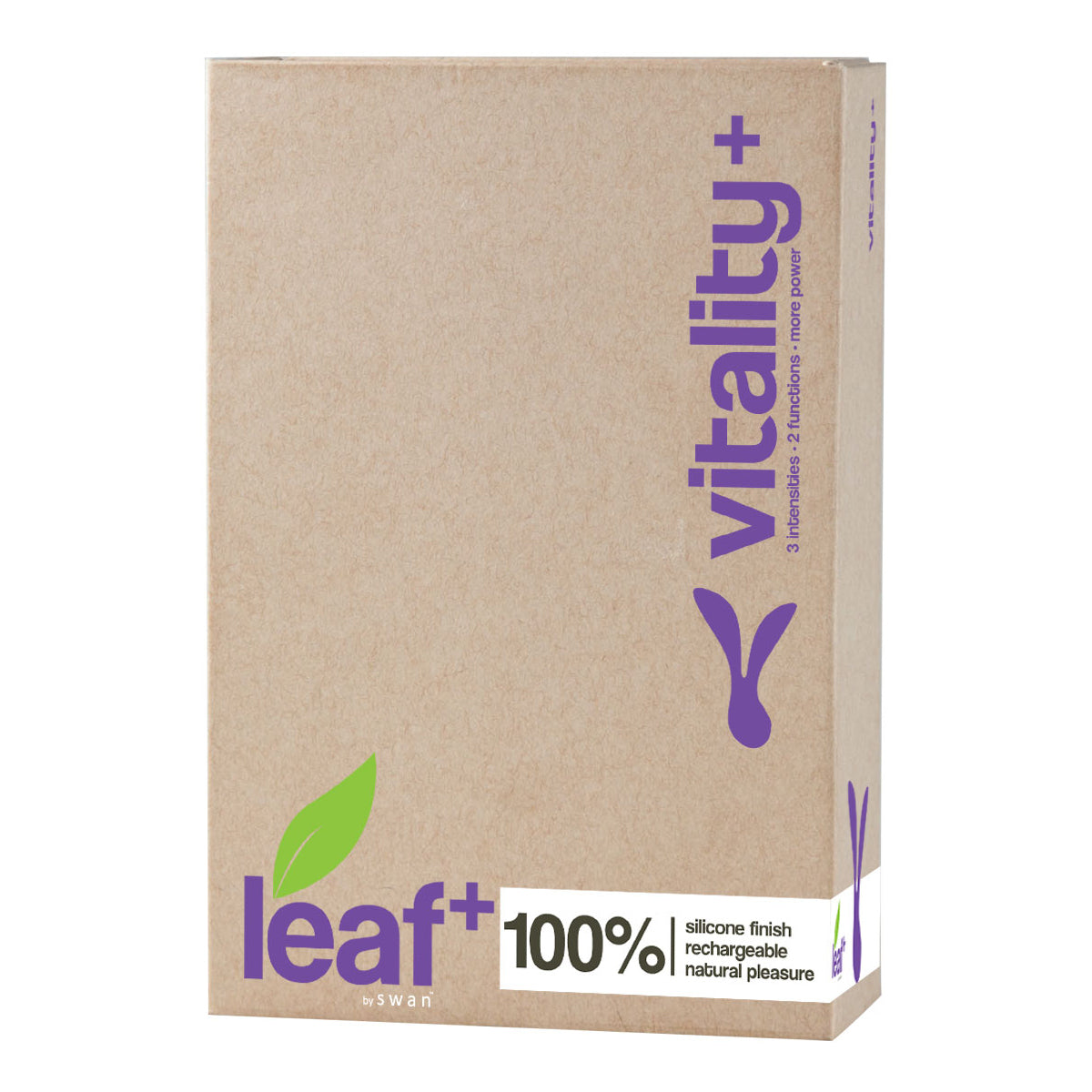Swan Leaf+ Vitality+ Vibrator - Purple - Swan Vibes
