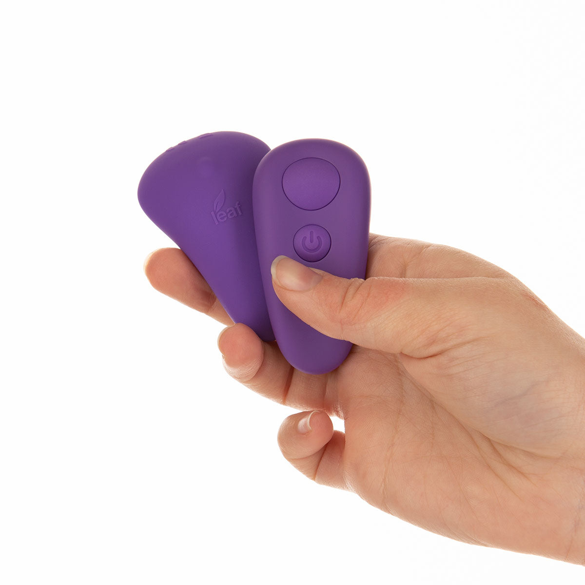 Swan Leaf+ - Spirit+ Vibrator with Remote Control - Purple