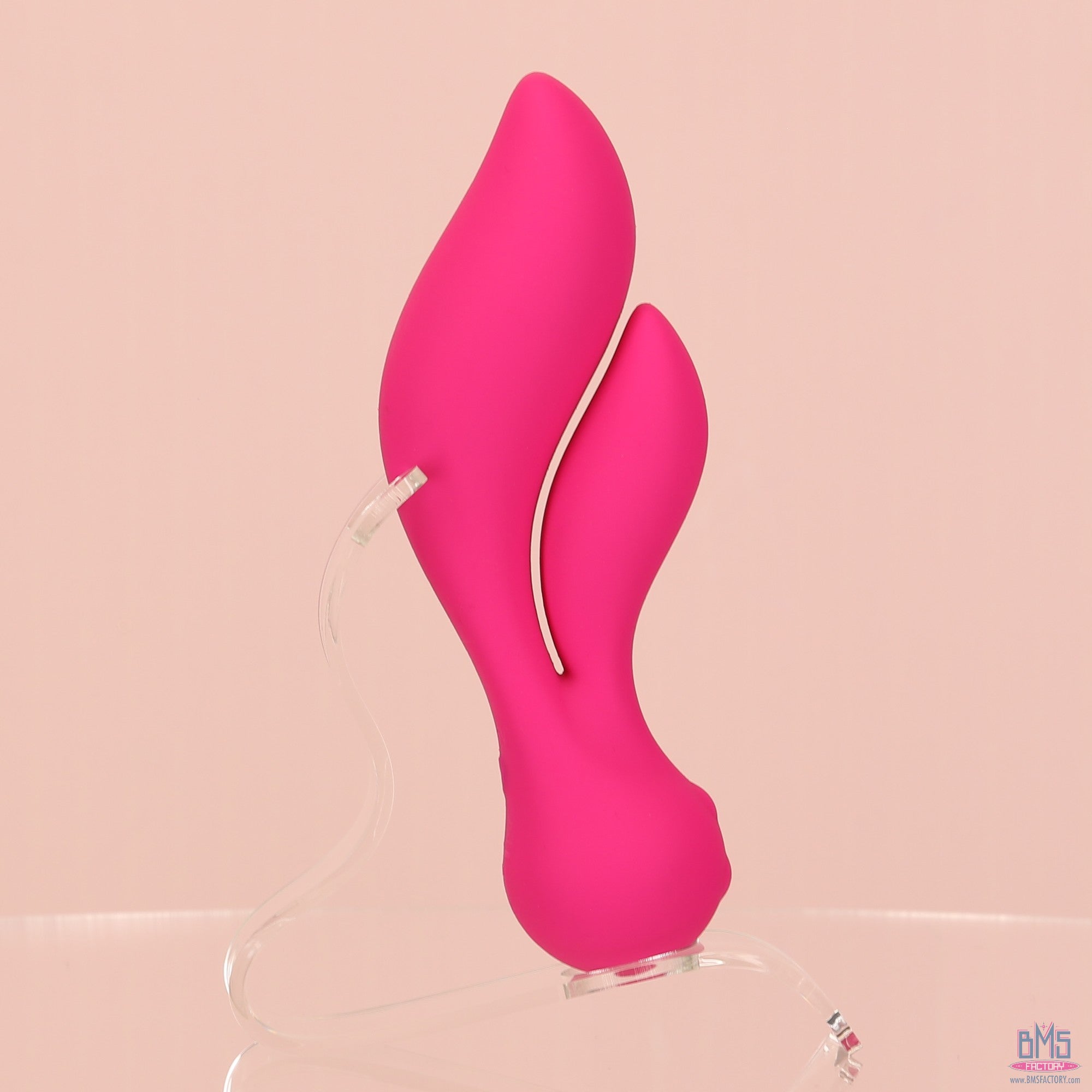 The Swan Feather - Dual Vibrator – Rechargeable – Pink - Swan Vibes