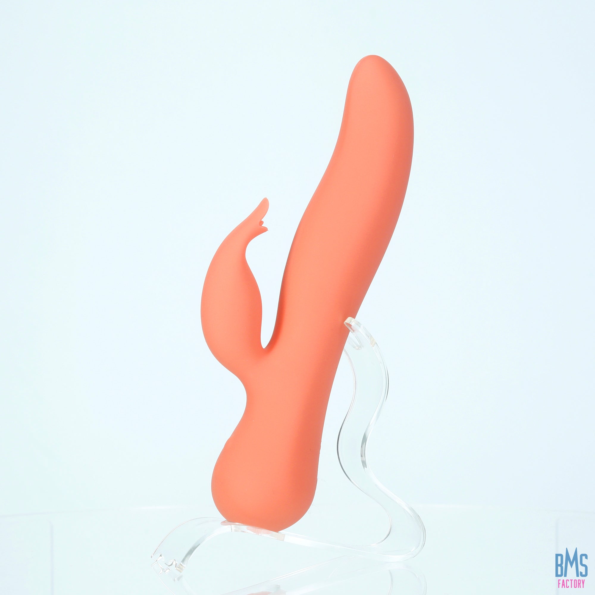 The Blossom Swan® Dual Action Vibrator - Coral - Swan Vibes