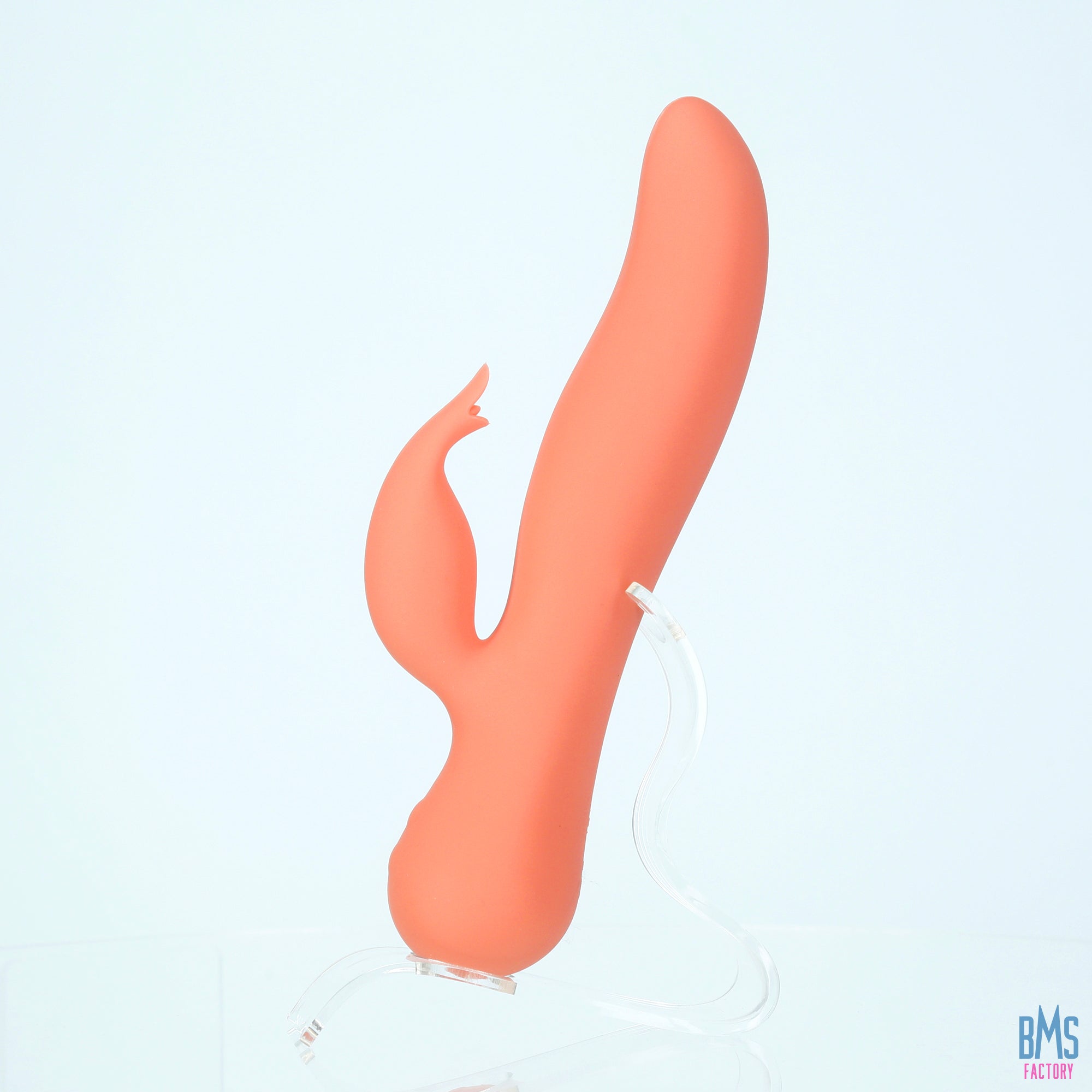 The Blossom Swan® Dual Action Vibrator - Coral - Swan Vibes