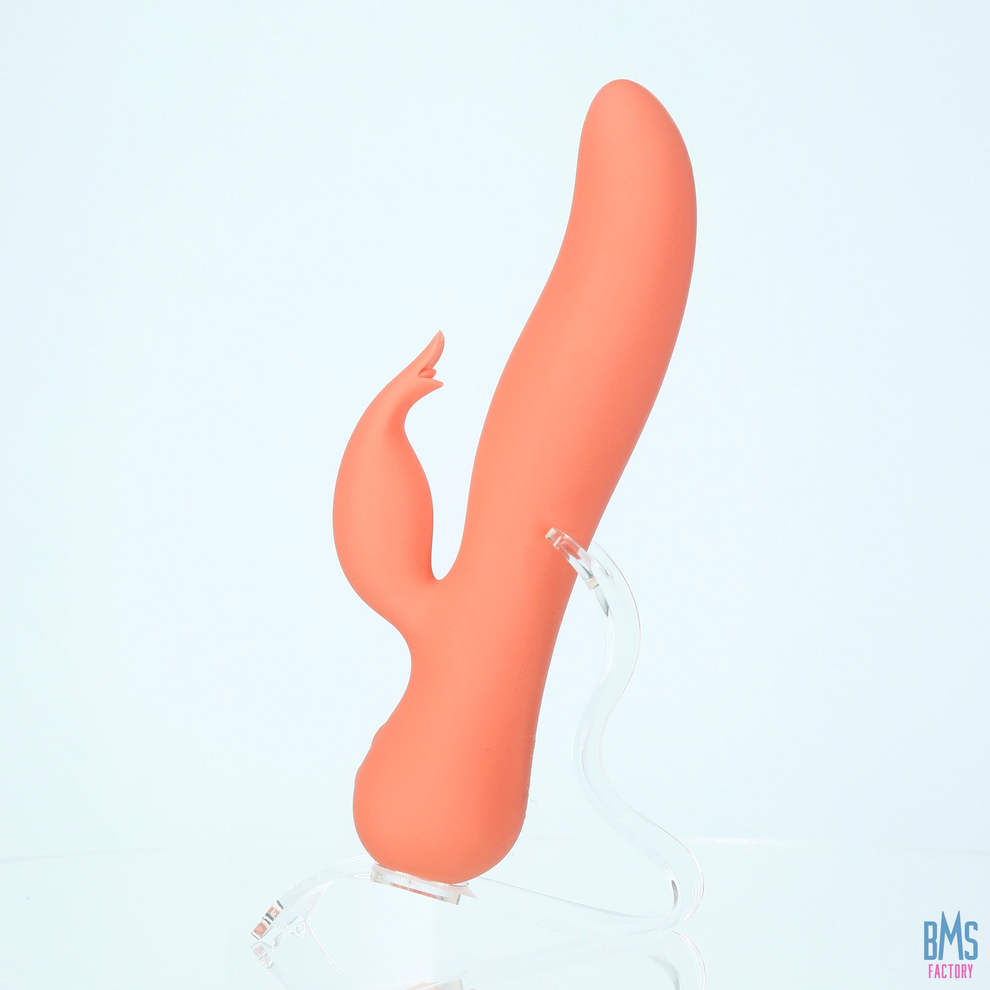 The Blossom Swan® Dual Action Vibrator - Coral - Swan Vibes
