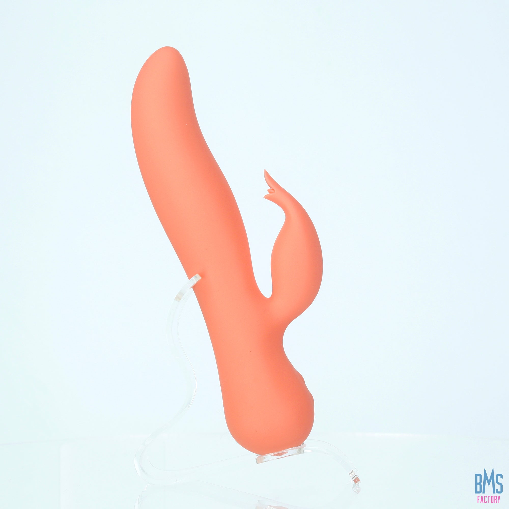 The Blossom Swan® Dual Action Vibrator - Coral - Swan Vibes