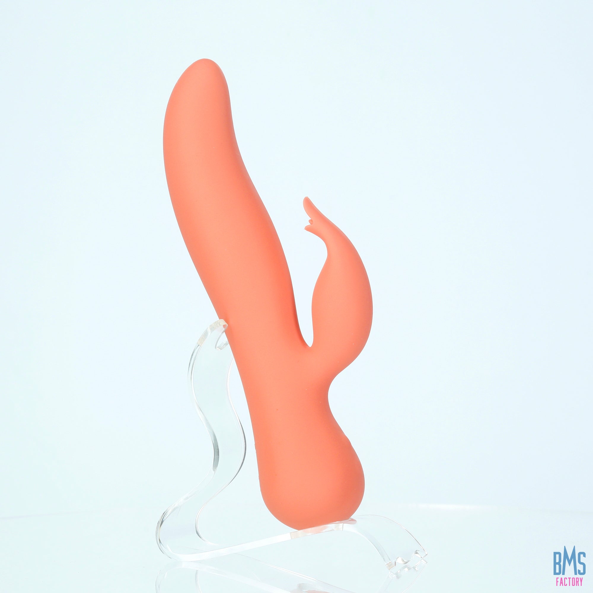 The Blossom Swan® Dual Action Vibrator - Coral - Swan Vibes
