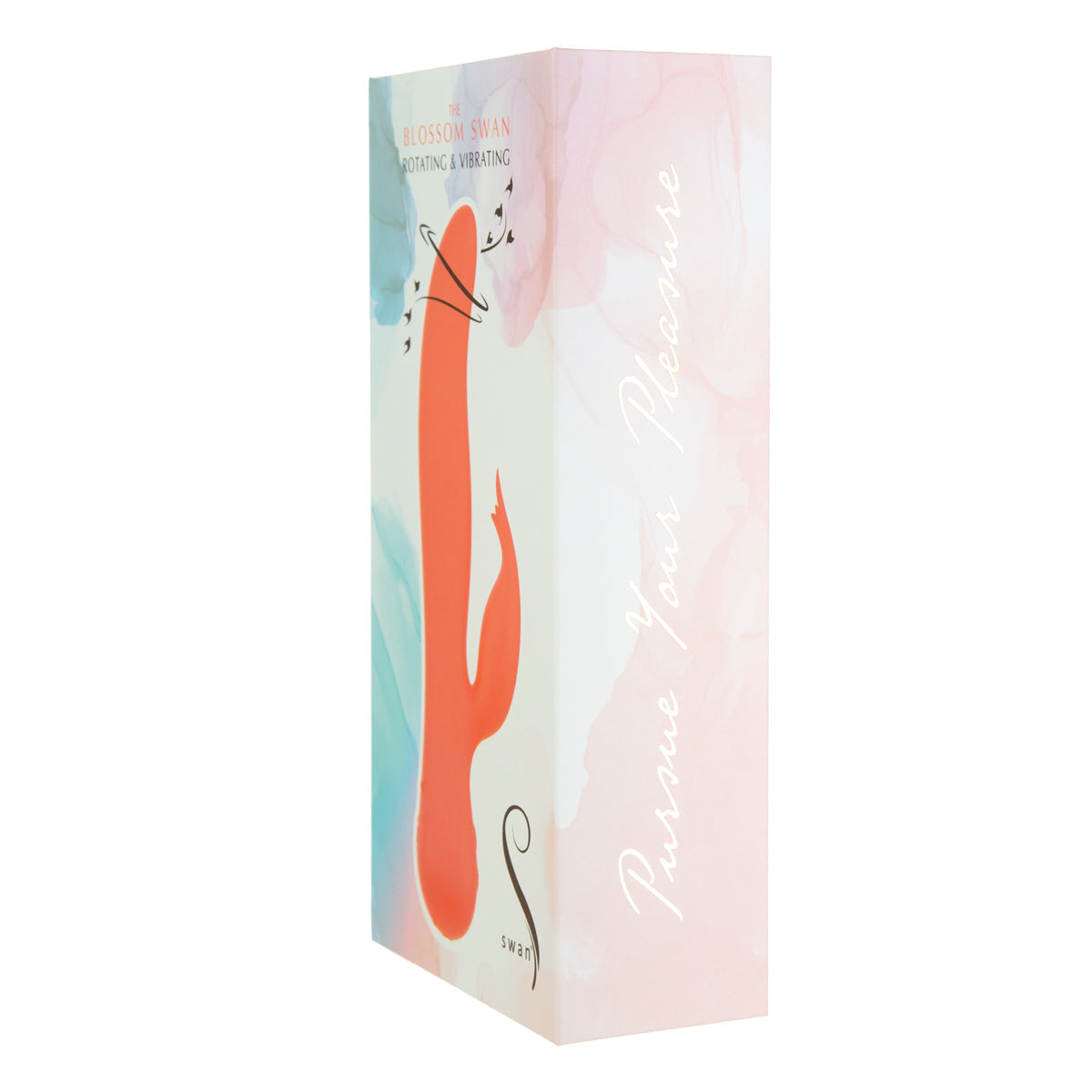 The Blossom Swan® Dual Action Vibrator - Coral - Swan Vibes