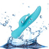 The Kissing Swan® Dual Action Vibrator -  Blue - Swan Vibes