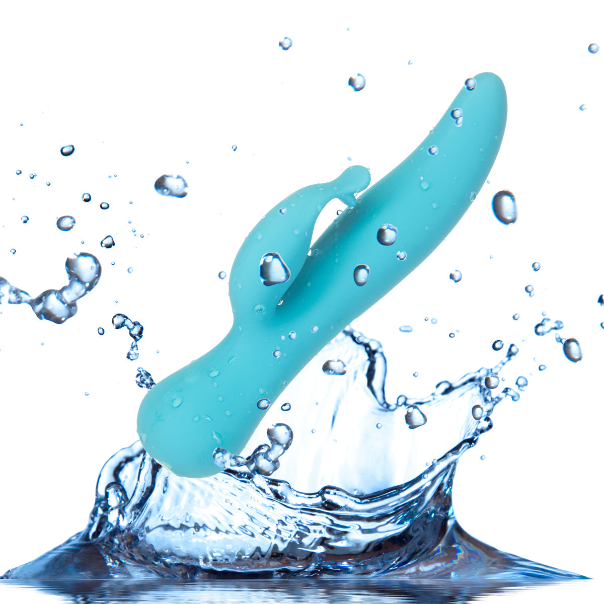The Kissing Swan® Dual Action Vibrator - Blue - Swan Vibes