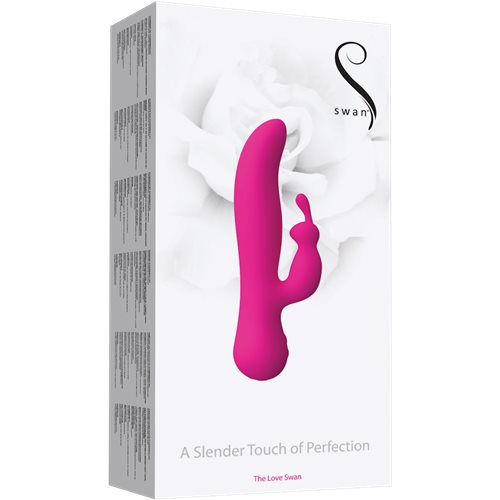 The Love Swan - Rotating Dual Rabbit Vibrator - Swan Vibes