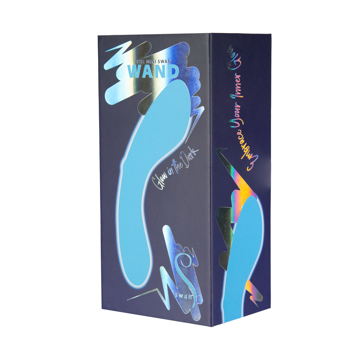 Swan® - The Mini Swan® Wand - Glow in the Dark - Blue - Swan Vibes