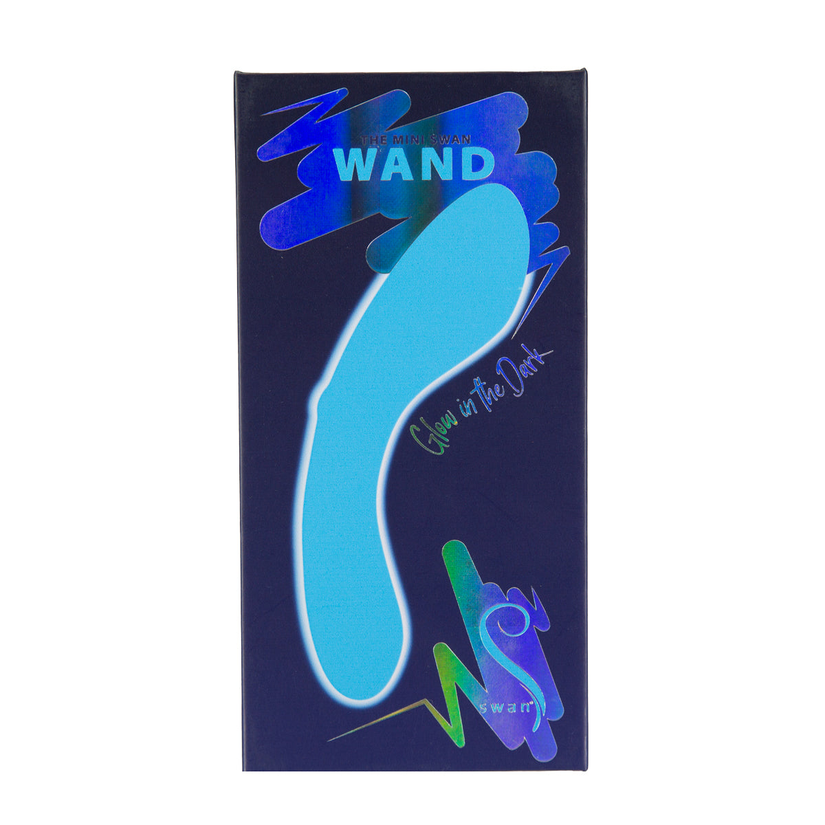 Swan® - The Mini Swan® Wand - Glow in the Dark - Blue - Swan Vibes