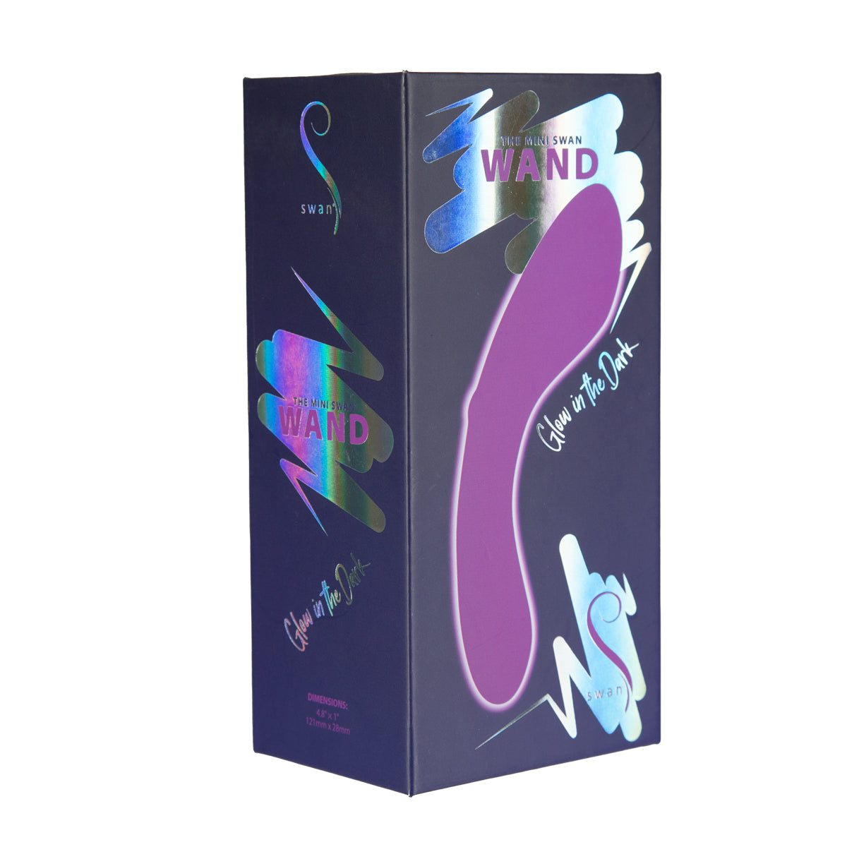 Swan® - The Mini Swan® Wand - Glow in the Dark - Purple - Swan Vibes