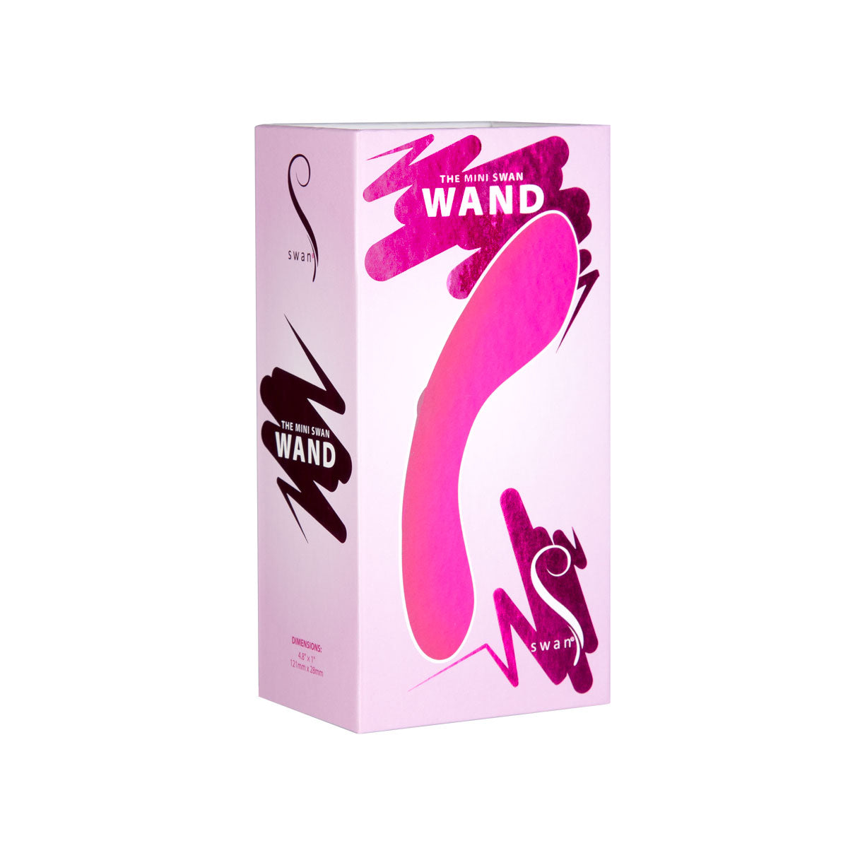 Mini Swan Wand - Pink - Swan Vibes