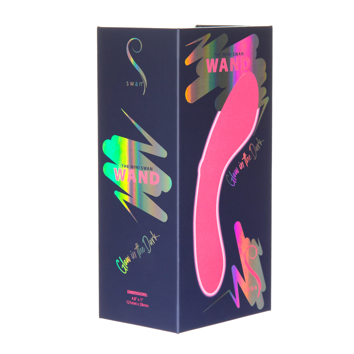 Swan® - The Mini Swan® Wand - Glow in the Dark - Pink - Swan Vibes