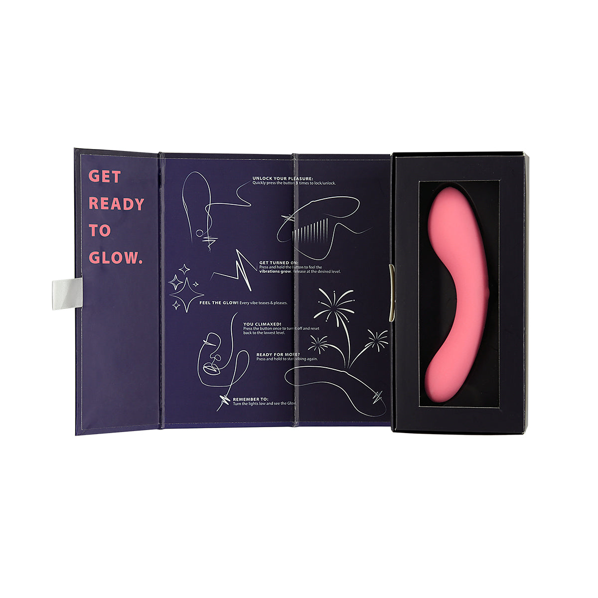 Swan® - The Mini Swan® Wand - Glow in the Dark - Pink - Swan Vibes