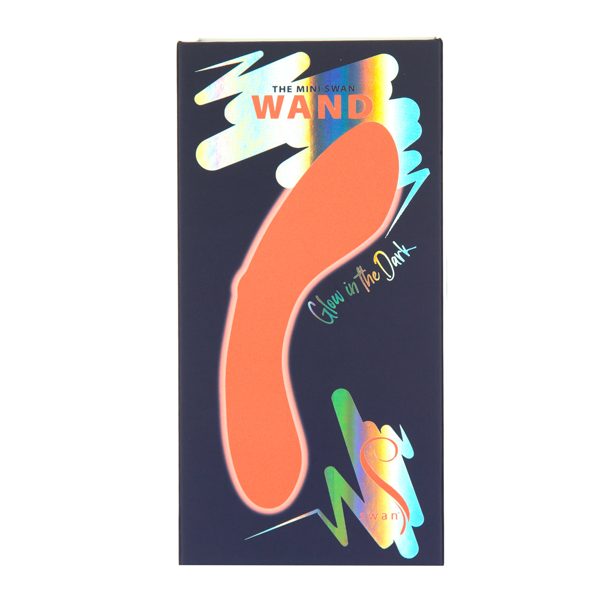 Swan® - The Mini Swan® Wand - Glow in the Dark - Orange - Swan Vibes