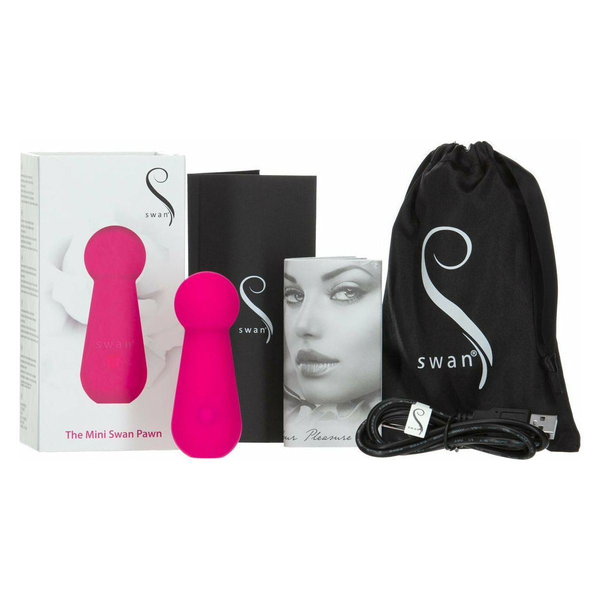 Mini Swan Pawn – Clitoral Vibrator – Pink - Swan Vibes