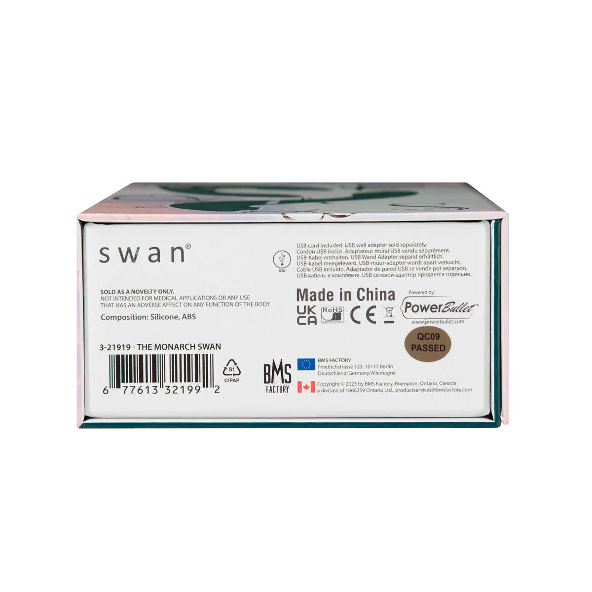 The Monarch Swan®- Transform With A Twist Vibrator & Stimulator - Teal - Swan Vibes