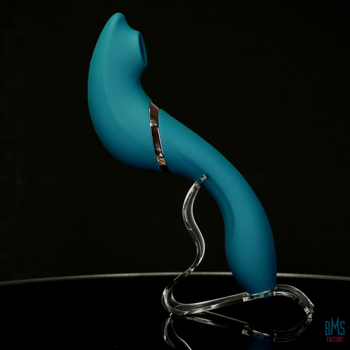 The Monarch Swan®- Transform With A Twist Vibrator & Stimulator - Teal - Swan Vibes