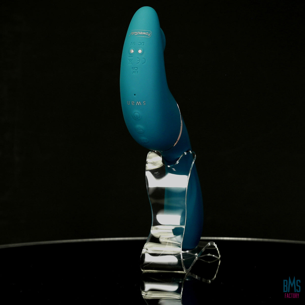 The Monarch Swan®- Transform With A Twist Vibrator & Stimulator - Teal - Swan Vibes