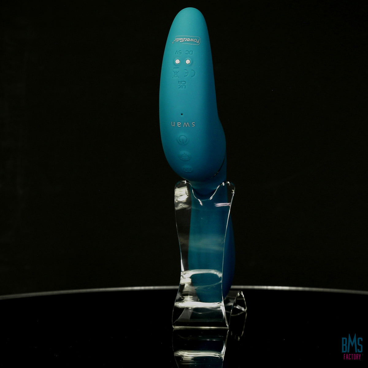 The Monarch Swan®- Transform With A Twist Vibrator & Stimulator - Teal - Swan Vibes