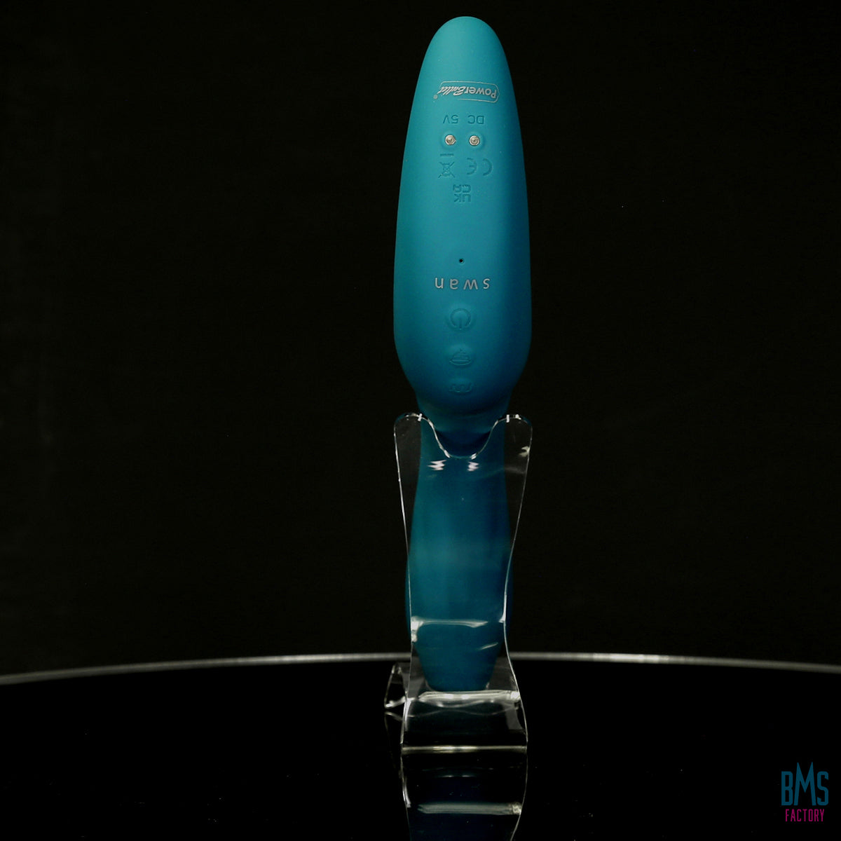 The Monarch Swan®- Transform With A Twist Vibrator & Stimulator - Teal - Swan Vibes