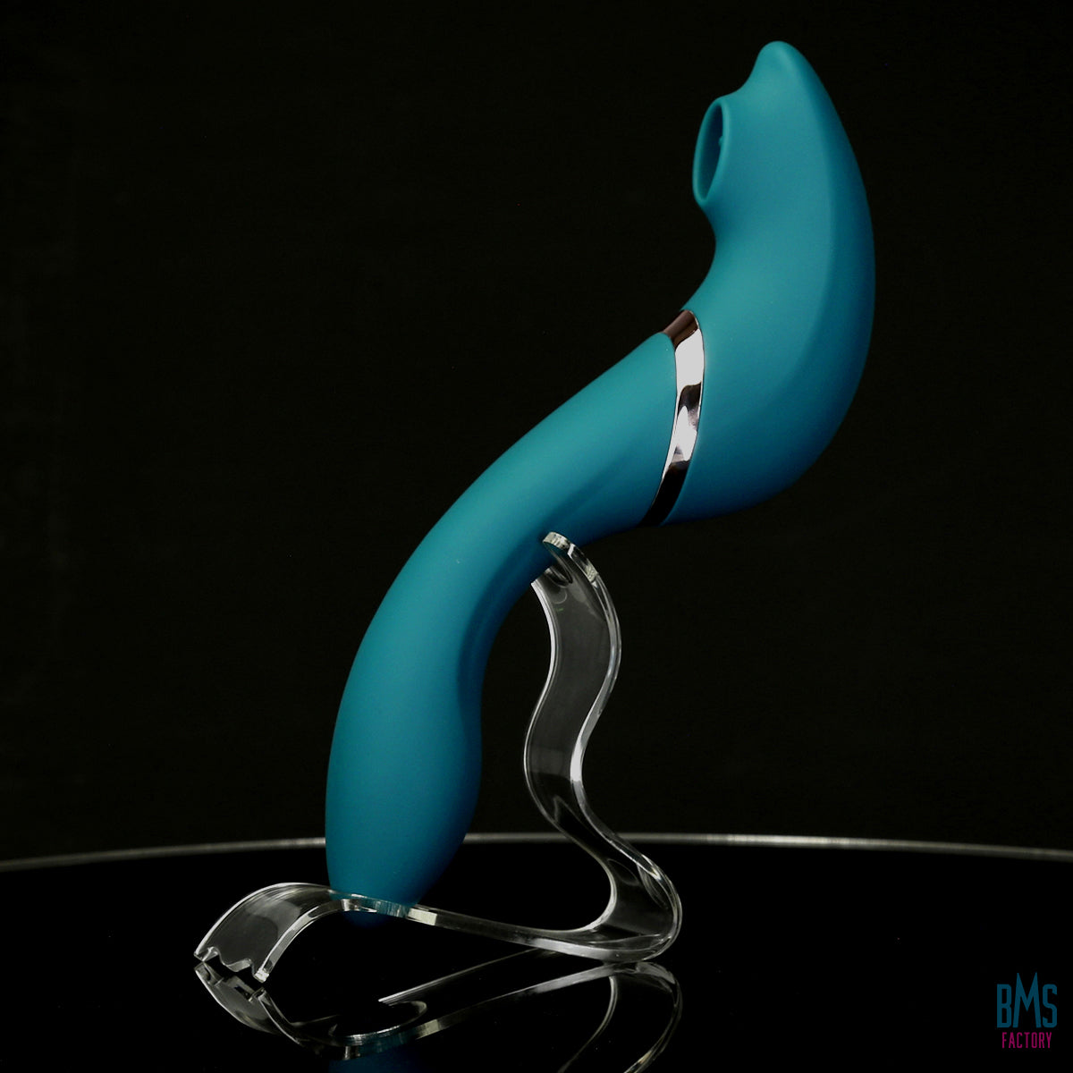 The Monarch Swan®- Transform With A Twist Vibrator & Stimulator - Teal - Swan Vibes