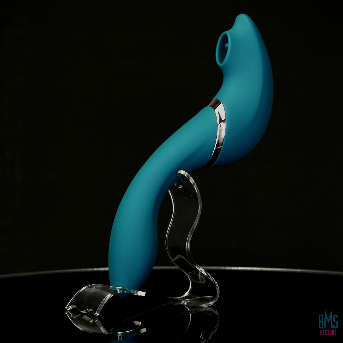 The Monarch Swan®- Transform With A Twist Vibrator & Stimulator - Teal - Swan Vibes