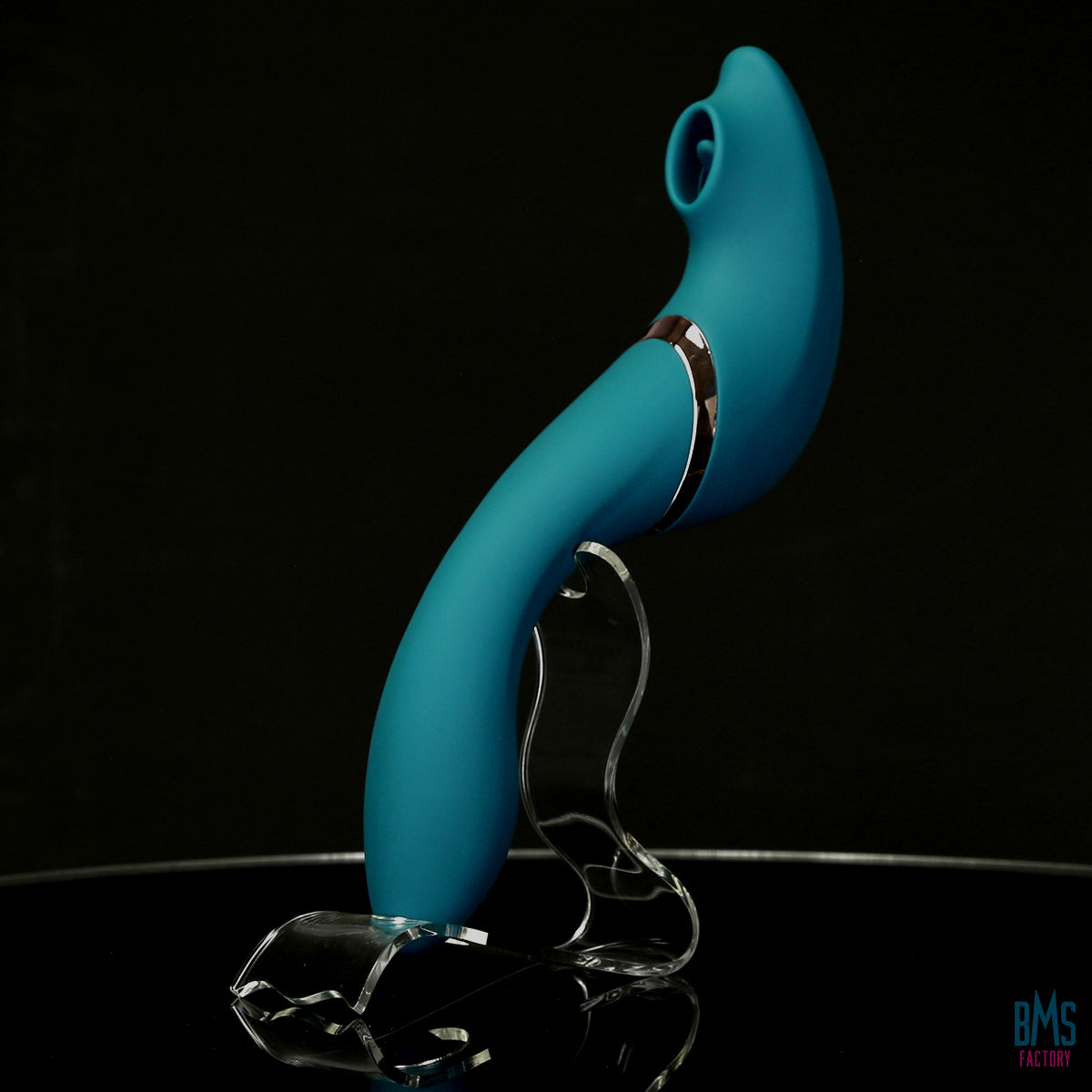 The Monarch Swan®- Transform With A Twist Vibrator & Stimulator - Teal - Swan Vibes