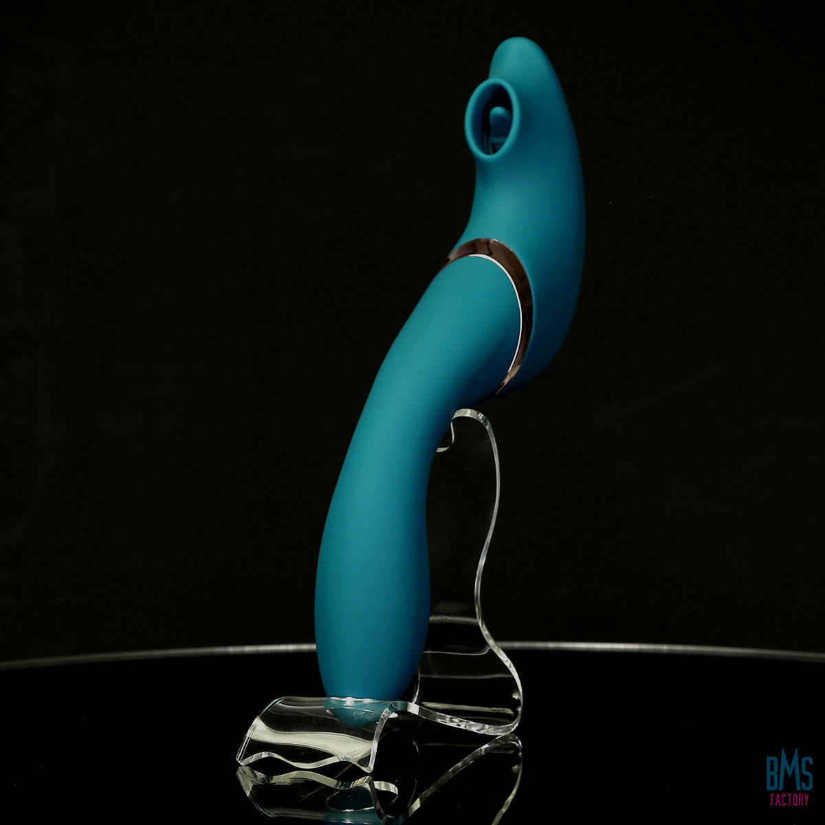 The Monarch Swan®- Transform With A Twist Vibrator & Stimulator - Teal - Swan Vibes