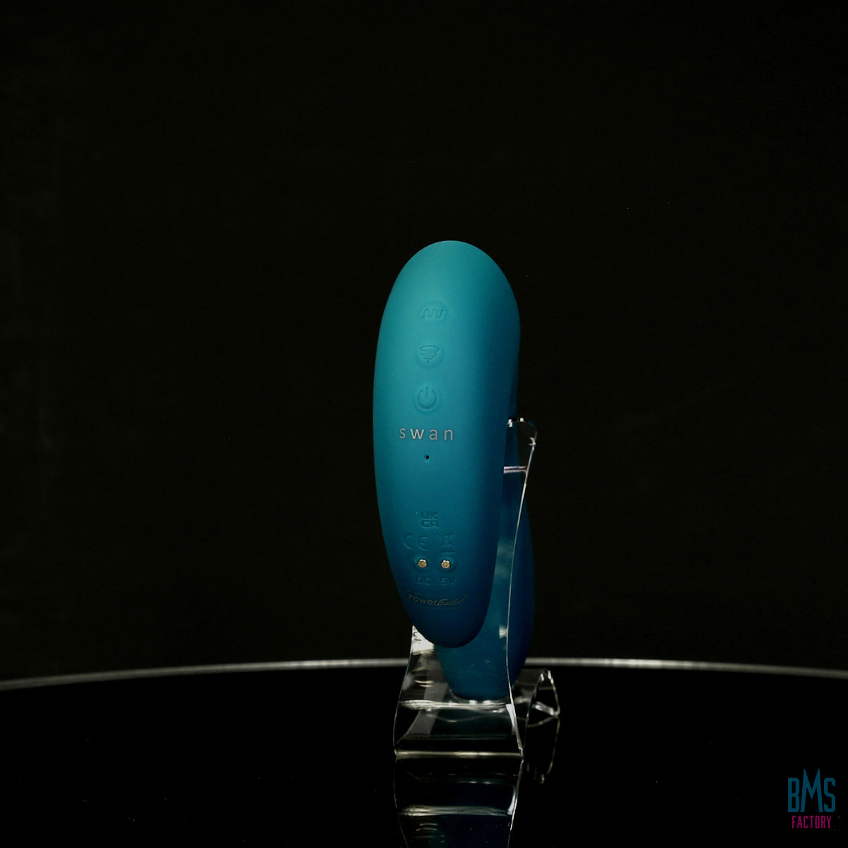 The Monarch Swan®- Transform With A Twist Vibrator & Stimulator - Teal - Swan Vibes