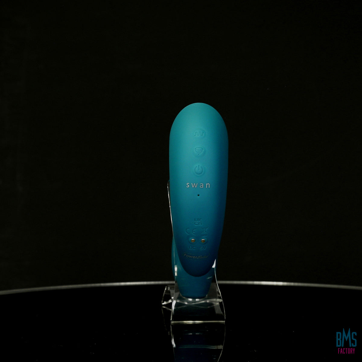 The Monarch Swan®- Transform With A Twist Vibrator & Stimulator - Teal - Swan Vibes