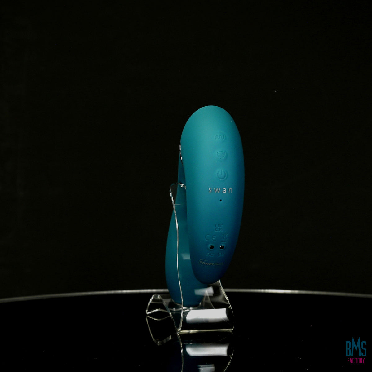 The Monarch Swan®- Transform With A Twist Vibrator & Stimulator - Teal - Swan Vibes