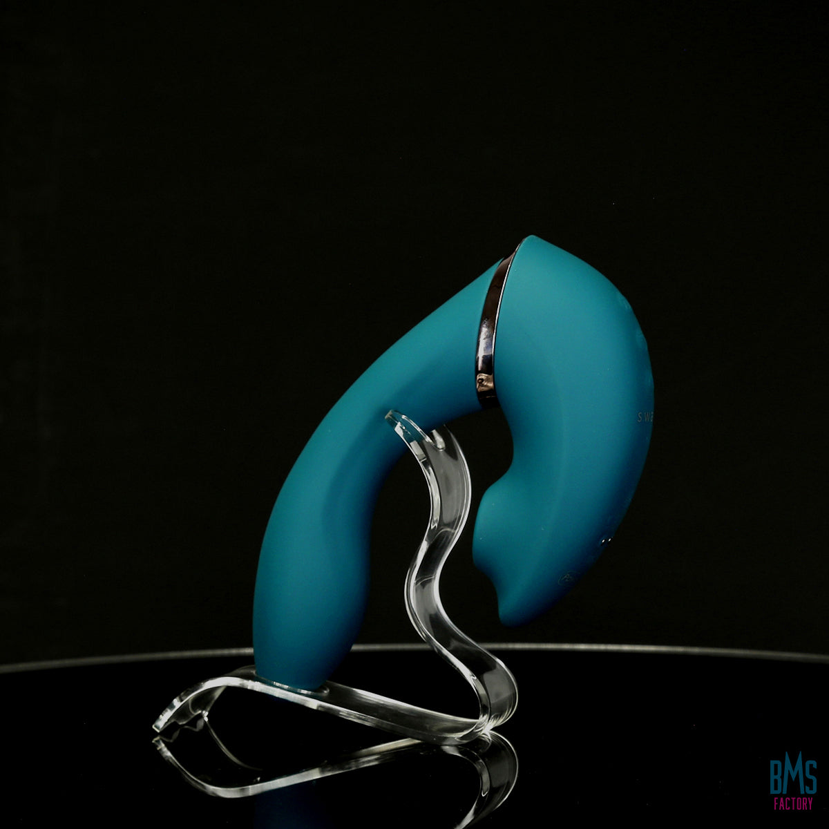 The Monarch Swan®- Transform With A Twist Vibrator & Stimulator - Teal - Swan Vibes