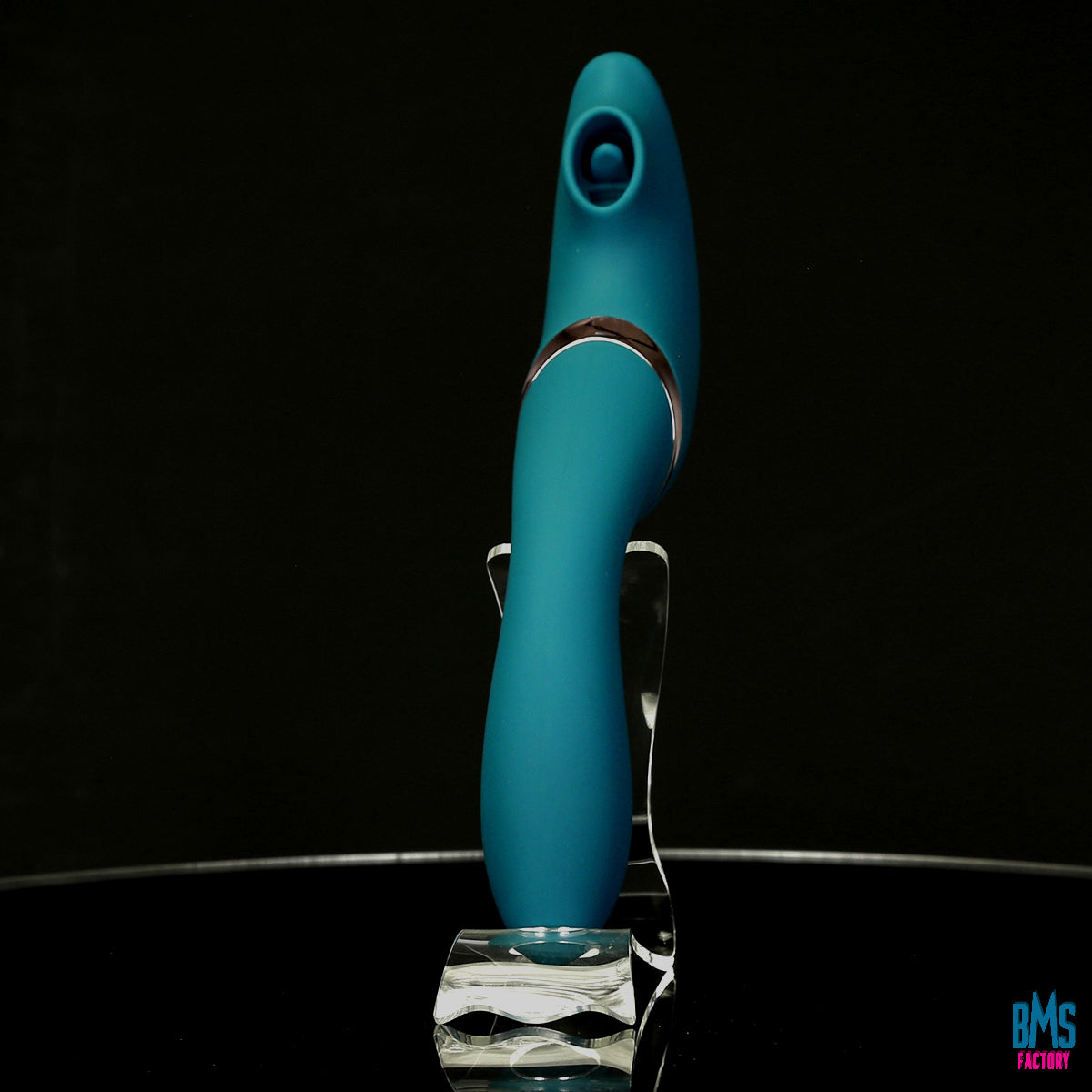 The Monarch Swan®- Transform With A Twist Vibrator & Stimulator - Teal - Swan Vibes