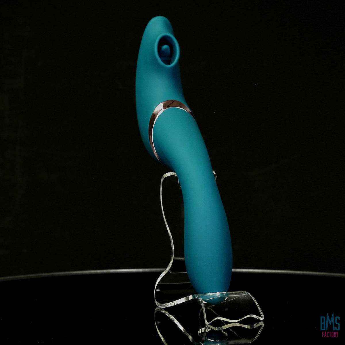 The Monarch Swan®- Transform With A Twist Vibrator & Stimulator - Teal - Swan Vibes