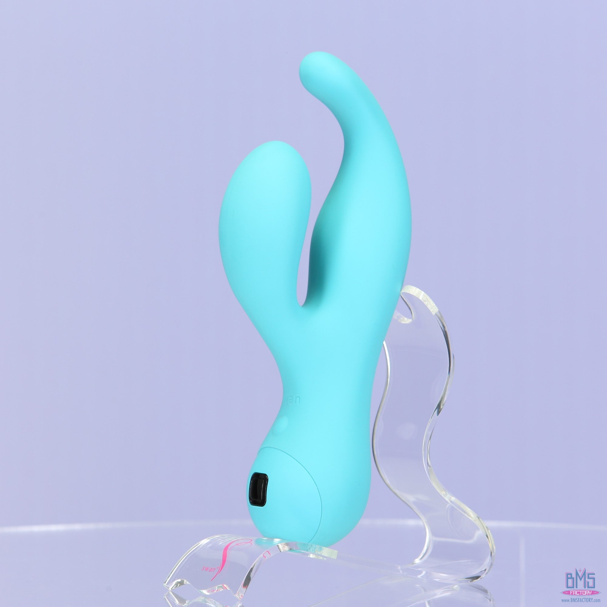 Swan Touch - Solo - Dual Vibrator - Rechargeable - Teal - Swan Vibes