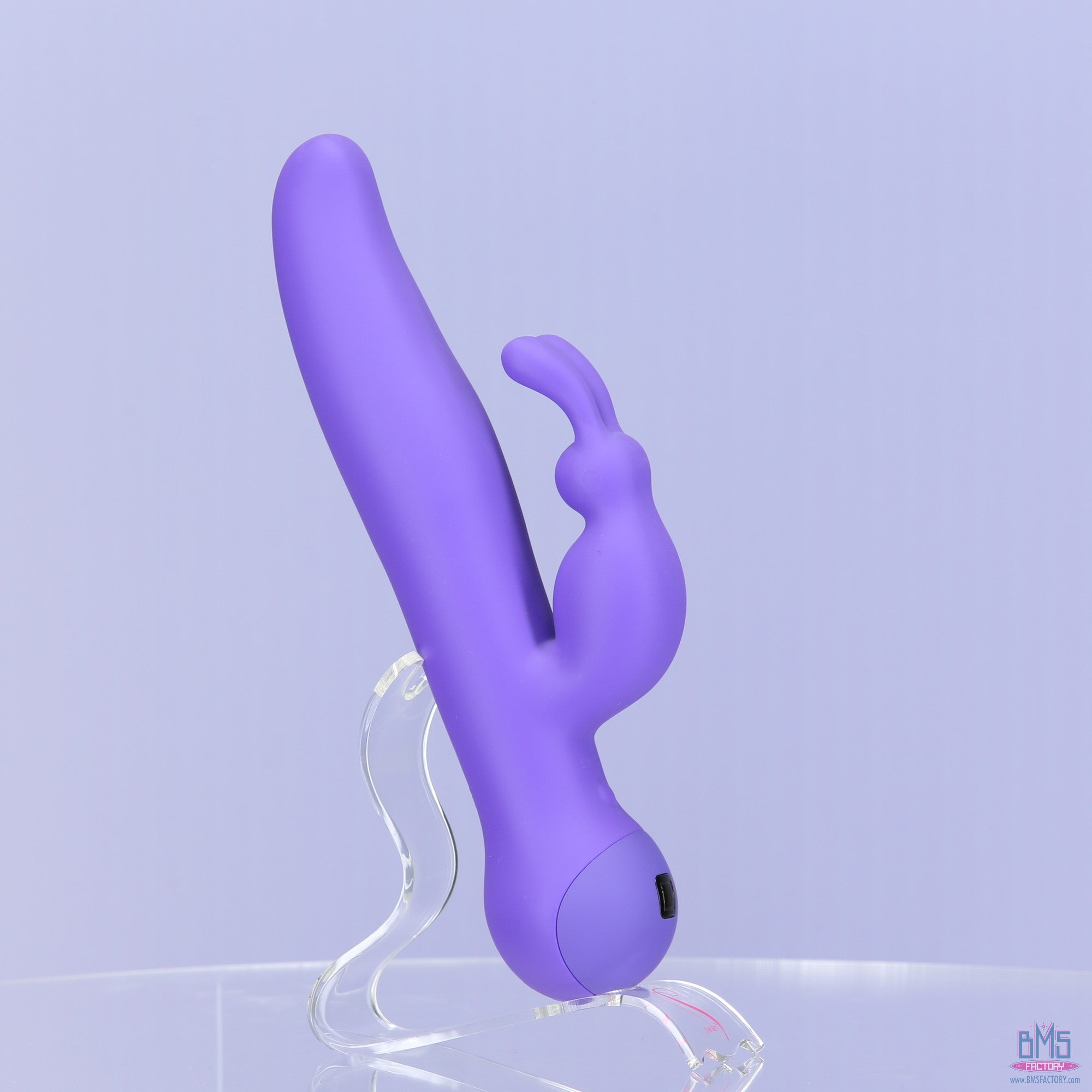 Swan Touch - Duo - Dual Rabbit Vibrator - Rechargeable - Purple - Swan Vibes