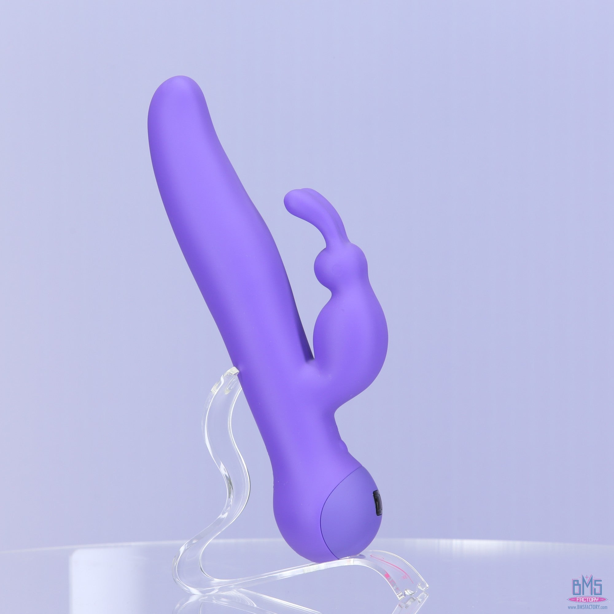 Swan Touch - Duo - Dual Rabbit Vibrator - Rechargeable - Purple - Swan Vibes
