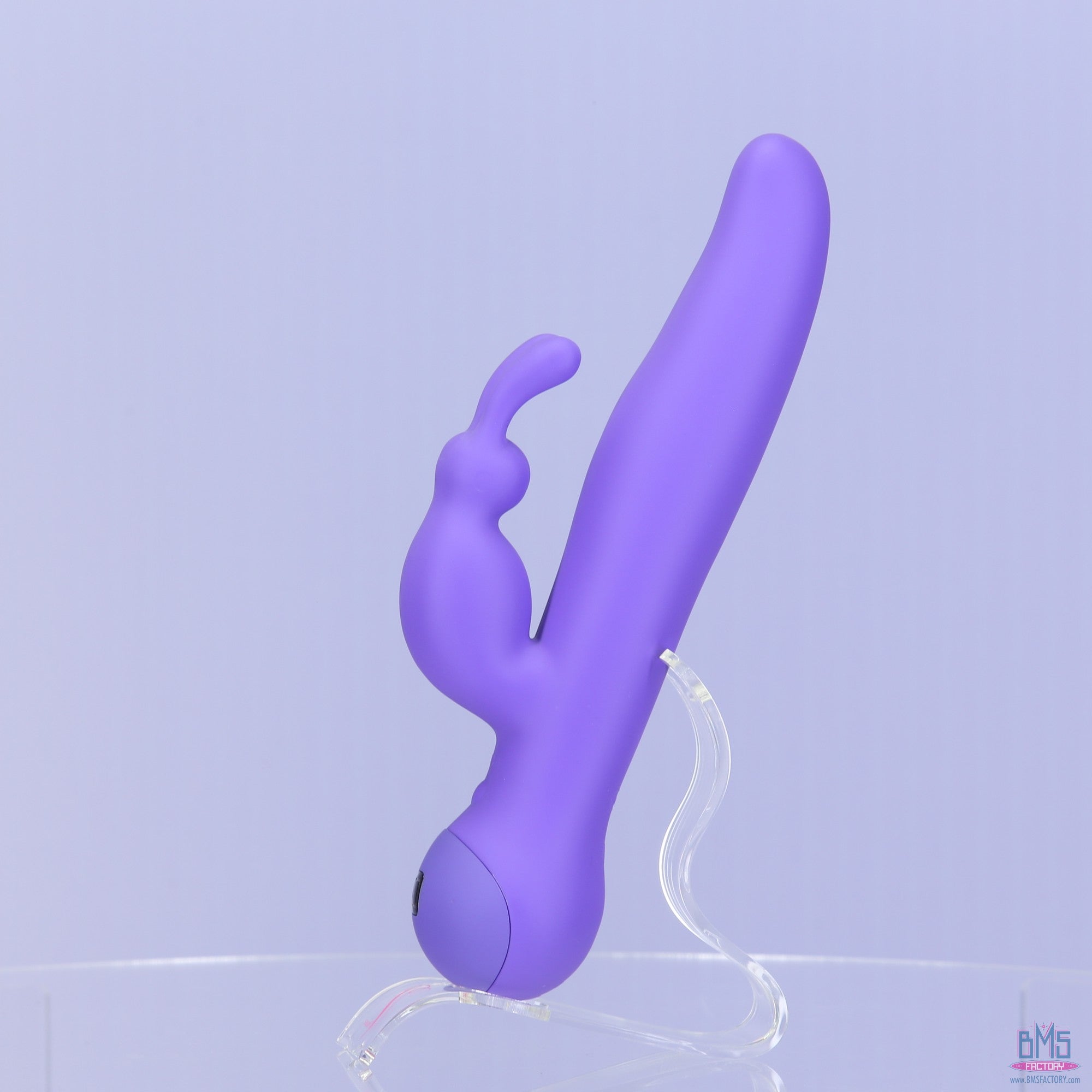 Swan Touch - Duo - Dual Rabbit Vibrator - Rechargeable - Purple - Swan Vibes
