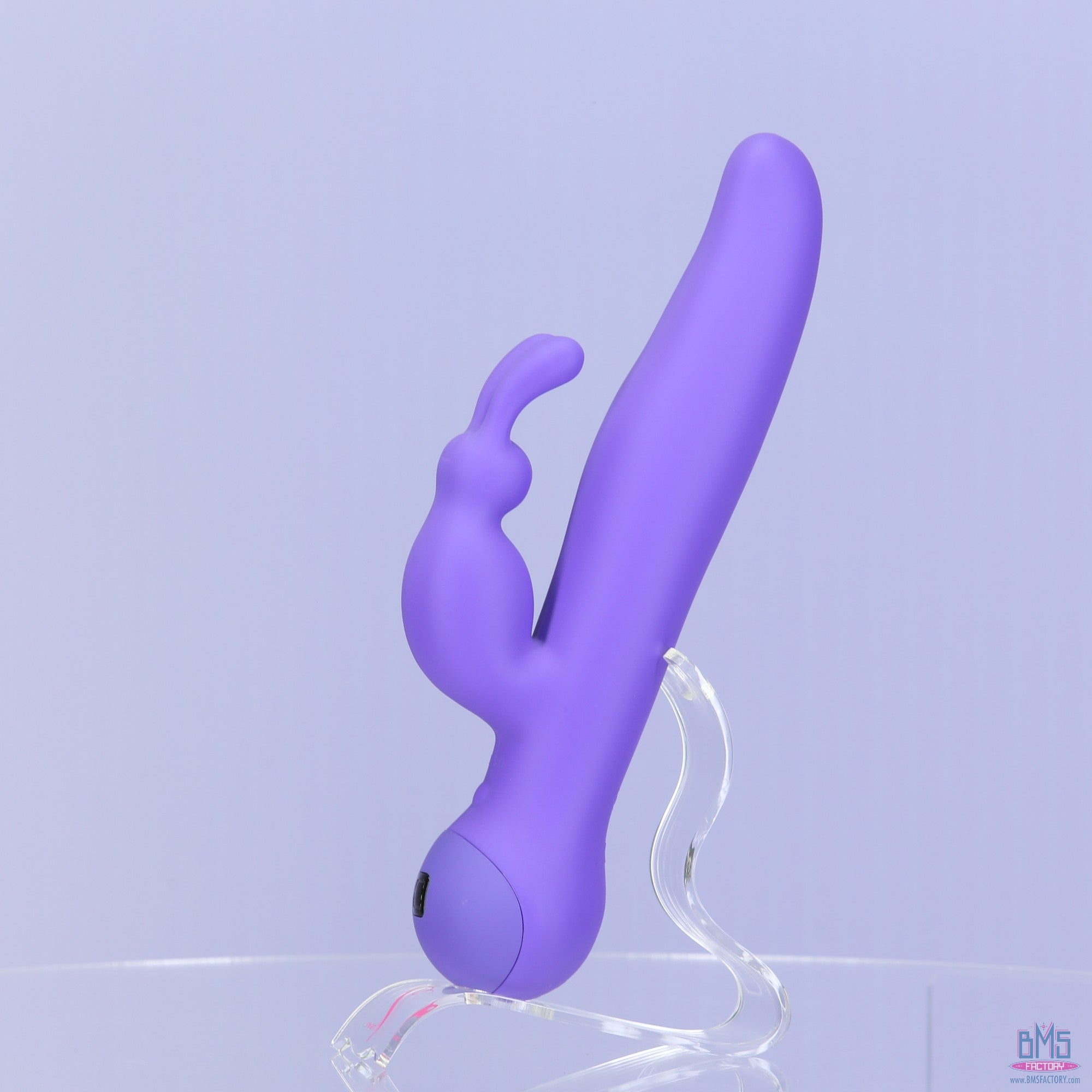Swan Touch - Duo - Dual Rabbit Vibrator - Rechargeable - Purple - Swan Vibes