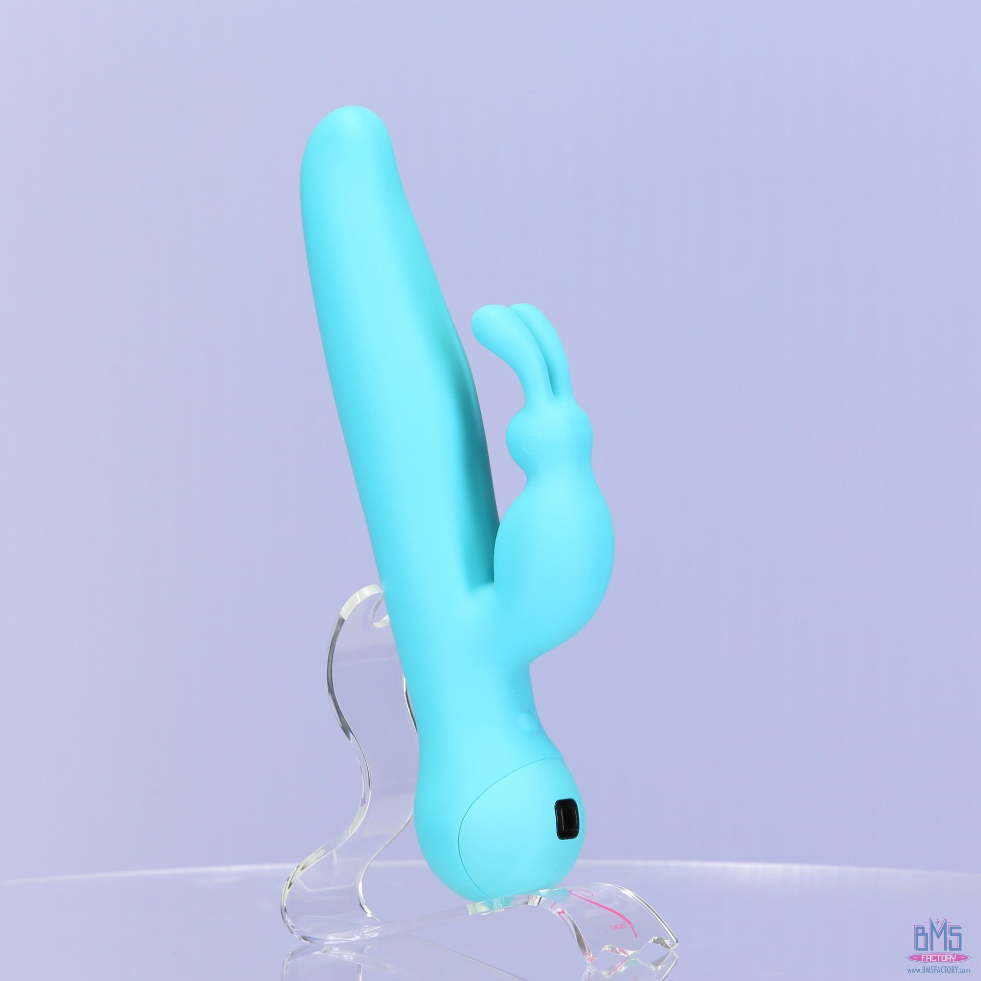 Swan Touch – Duo – Dual Rabbit Vibrator – Rechargeable - Teal - Swan Vibes