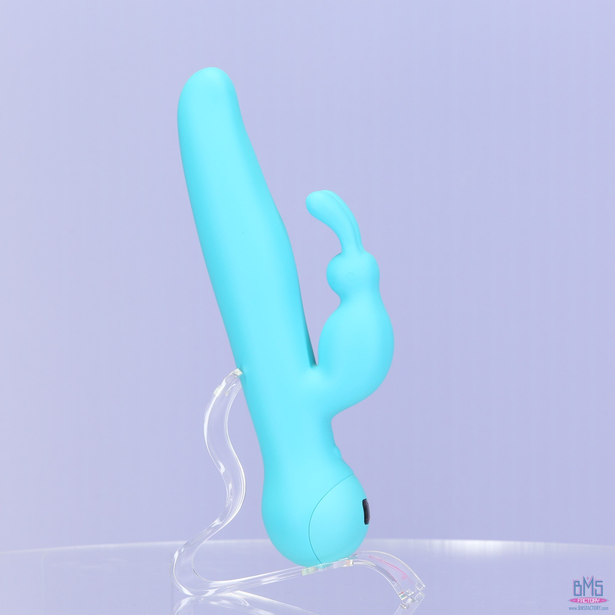 Swan Touch – Duo – Dual Rabbit Vibrator – Rechargeable - Teal - Swan Vibes