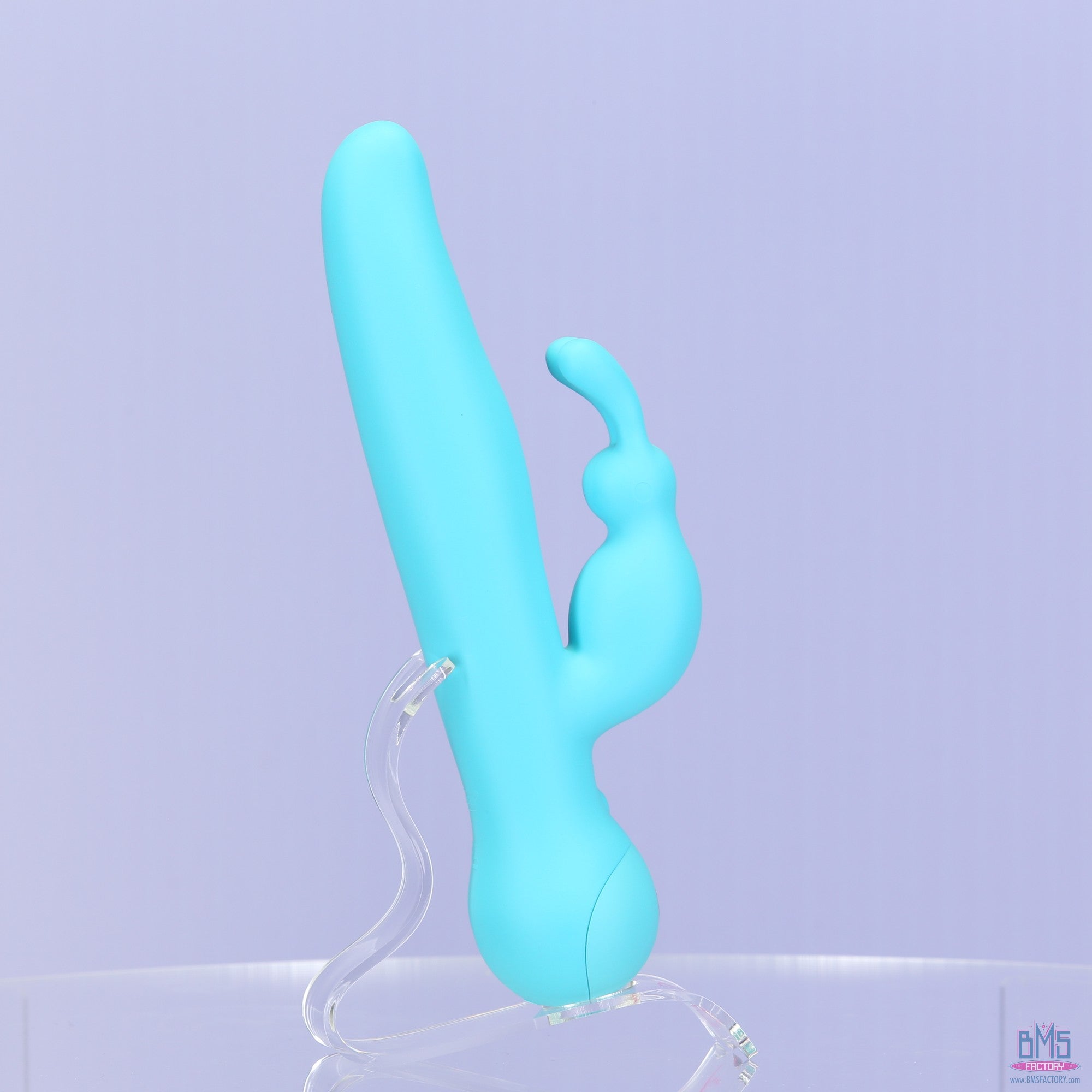 Swan Touch – Duo – Dual Rabbit Vibrator – Rechargeable - Teal - Swan Vibes