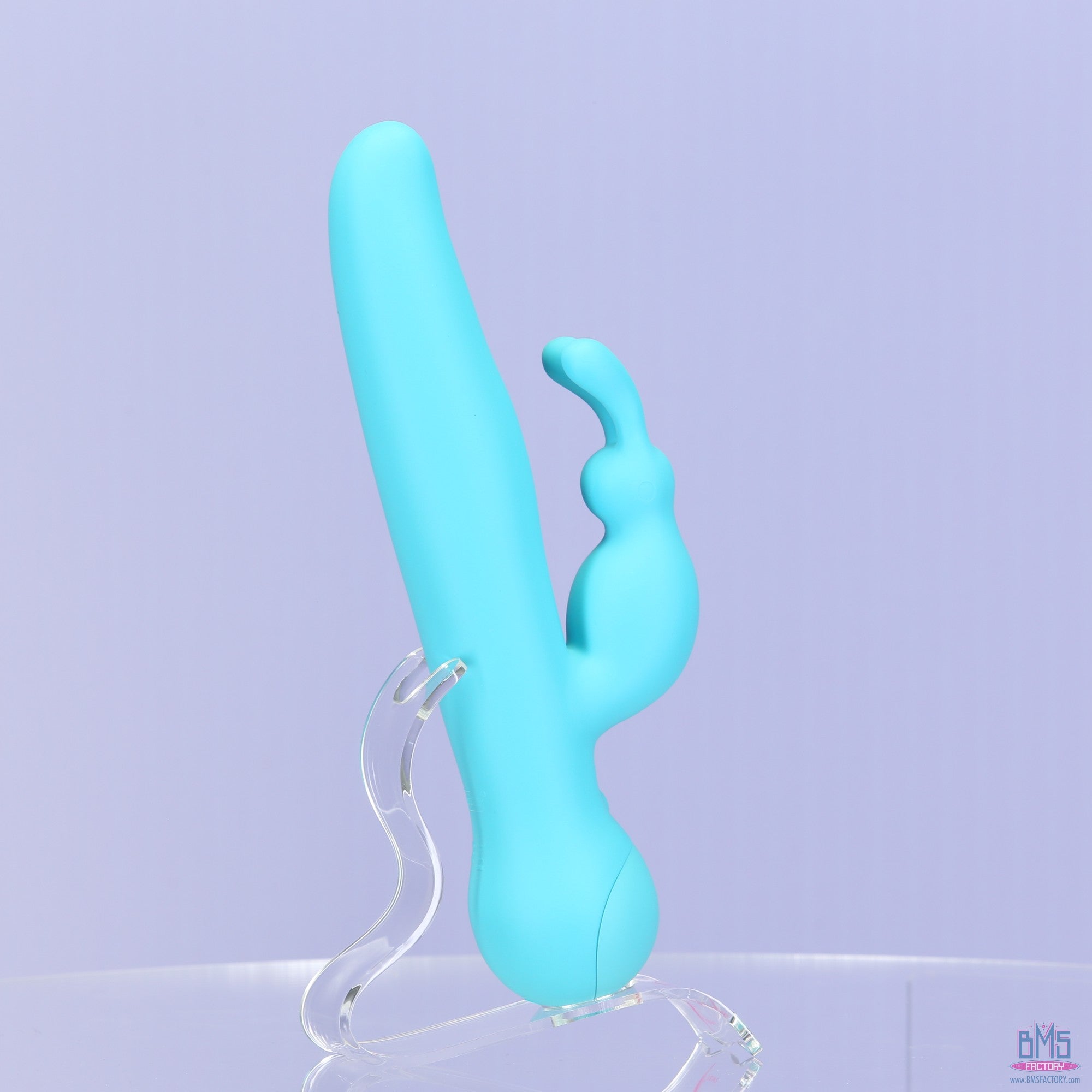 Swan Touch – Duo – Dual Rabbit Vibrator – Rechargeable - Teal - Swan Vibes