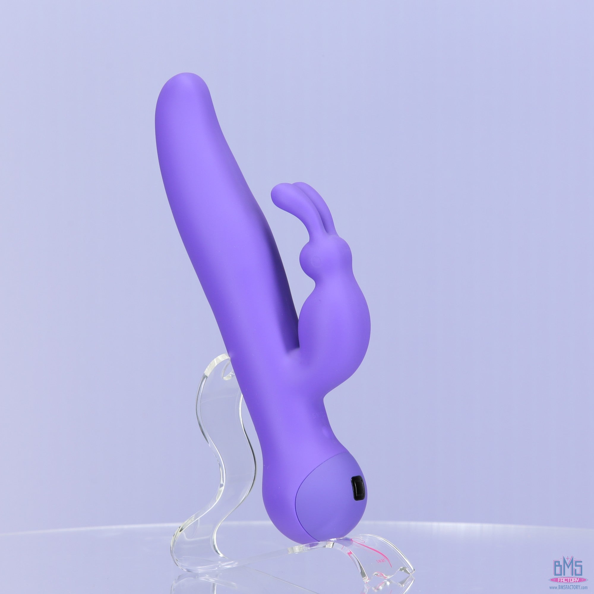 Swan Touch - Duo - Dual Rabbit Vibrator - Rechargeable - Purple - Swan Vibes