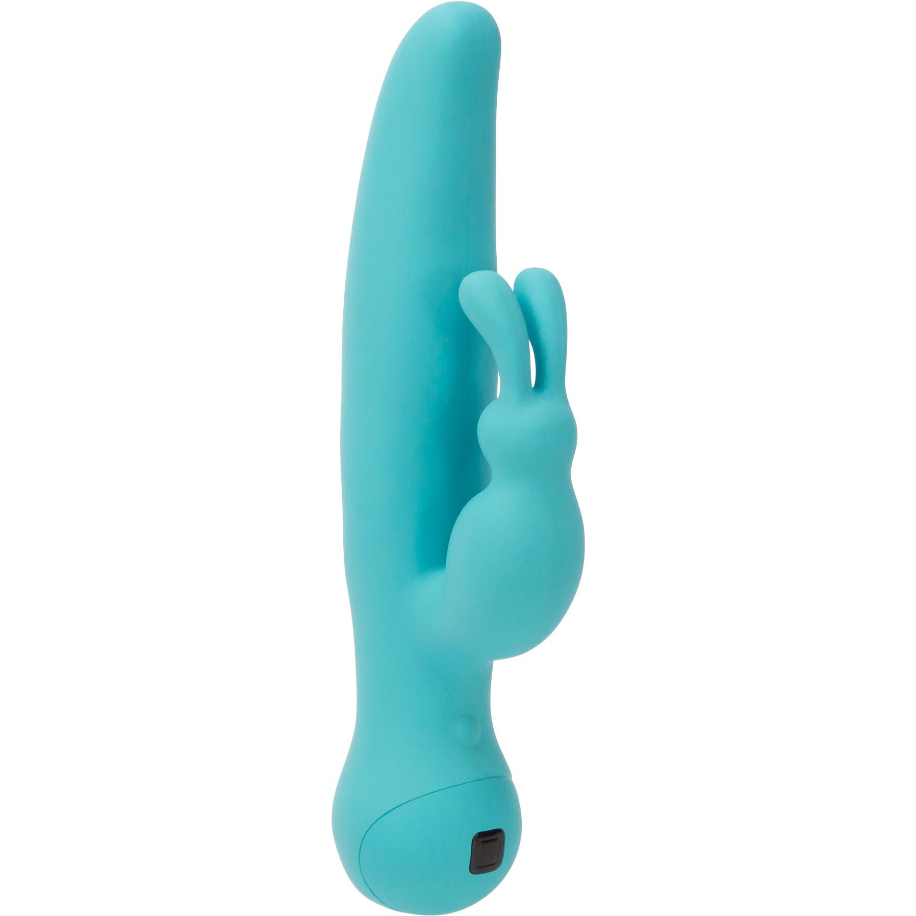 Swan Touch – Duo – Dual Rabbit Vibrator – Rechargeable - Teal - Swan Vibes