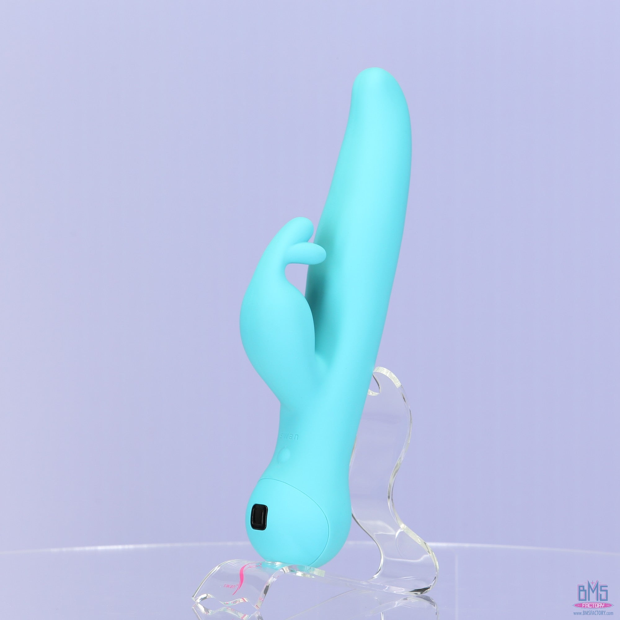 Swan Touch - Trio - Rabbit Vibrator - Rechargeable - Teal - Swan Vibes