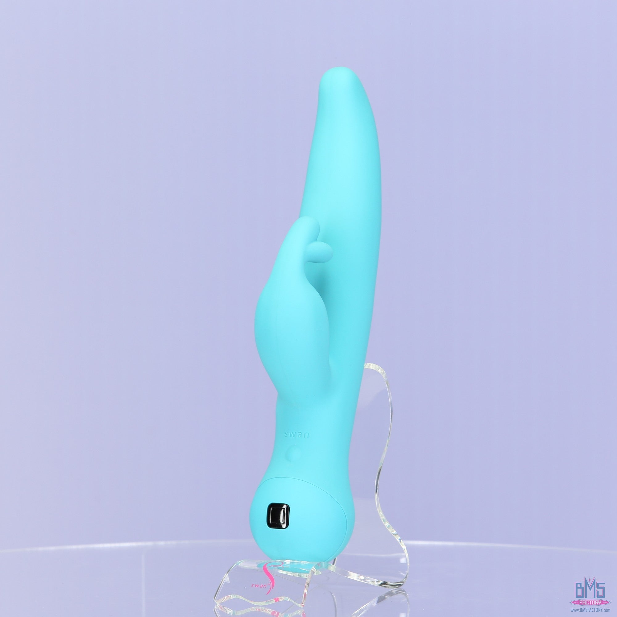 Swan Touch - Trio - Rabbit Vibrator - Rechargeable - Teal - Swan Vibes