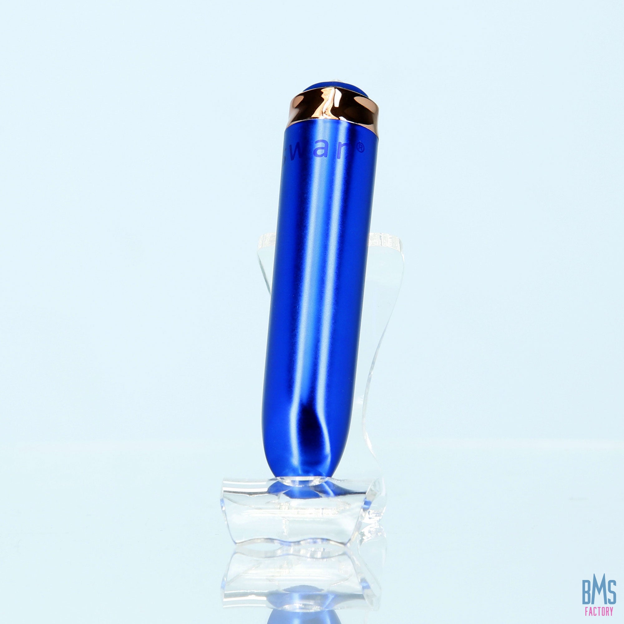 Swan® - Maximum Bullet Vibrator + Silicone Comfy Cuff – Blue - Swan Vibes