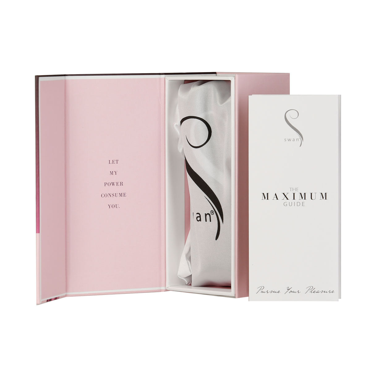 Swan® - Maximum Bullet Vibrator + Silicone Comfy Cuff – Pink - Swan Vibes